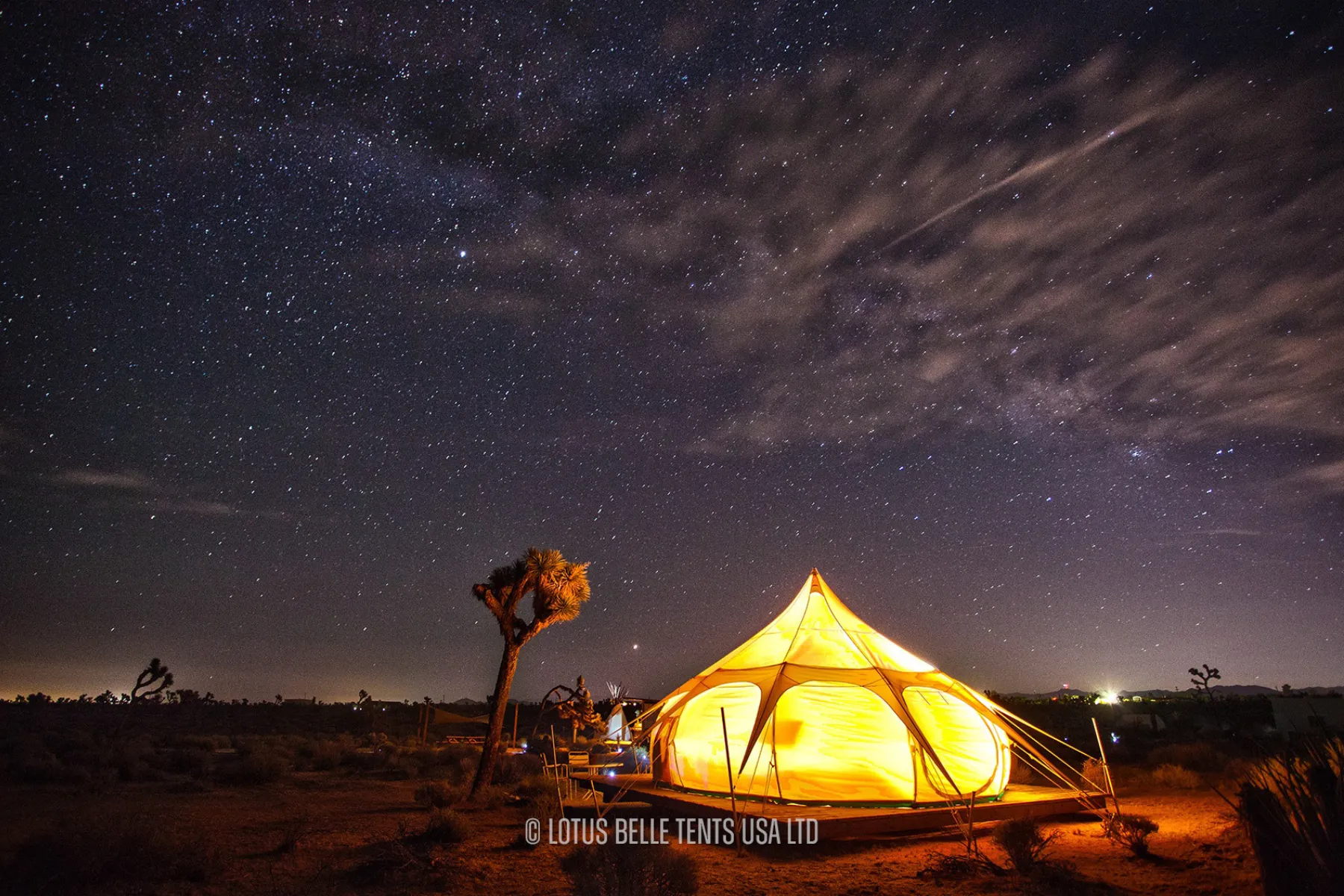 13ft Lotus Belle Stargazer Deluxe Tent