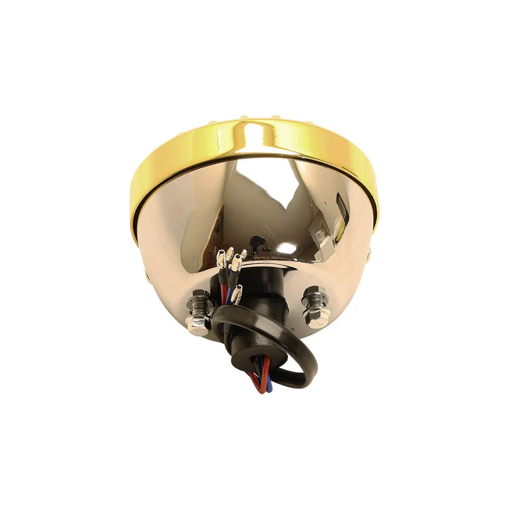 1933-36 Ford Tail Light W/ Grille - Gold