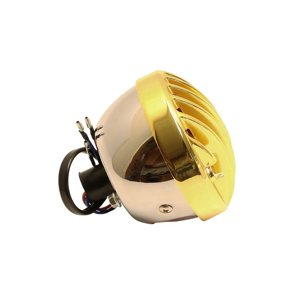 1933-36 Ford Tail Light W/ Grille - Gold