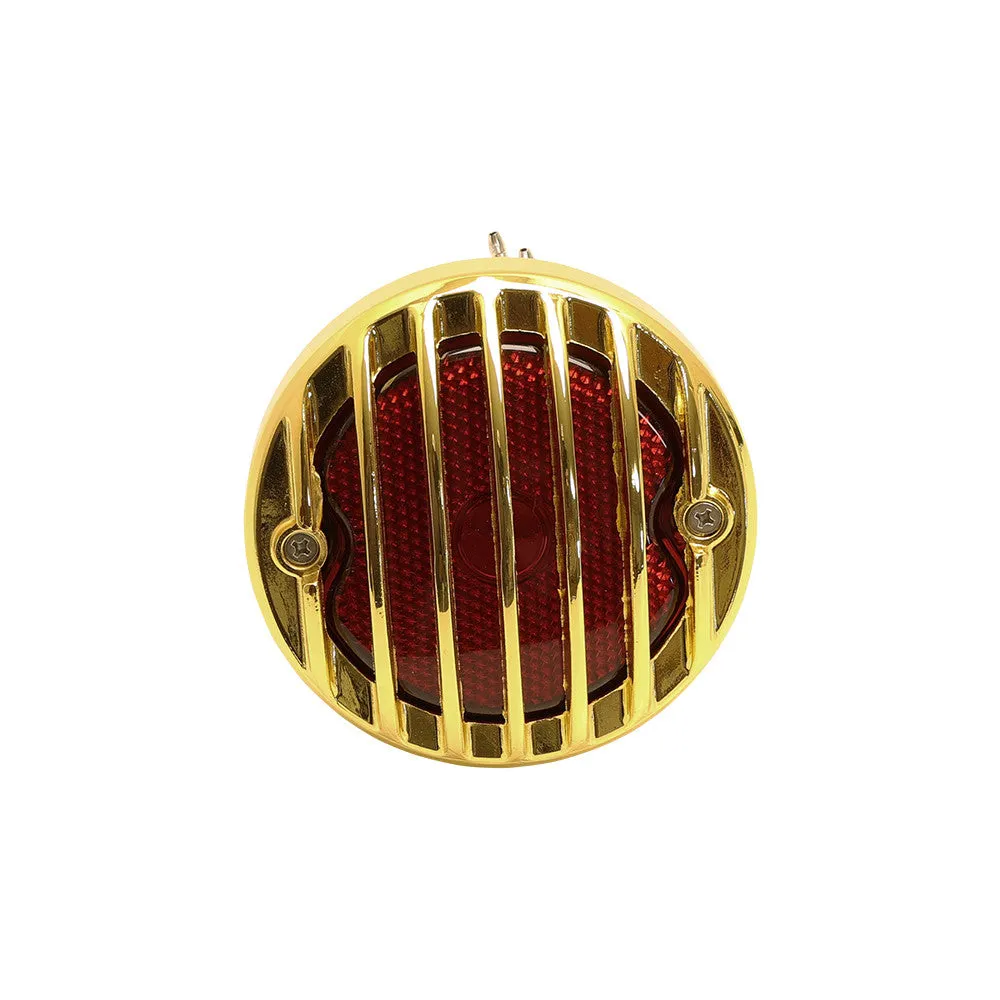 1933-36 Ford Tail Light W/ Grille - Gold