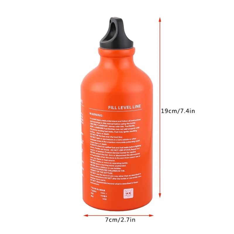 500ML Aluminum Alloy Fuel Container