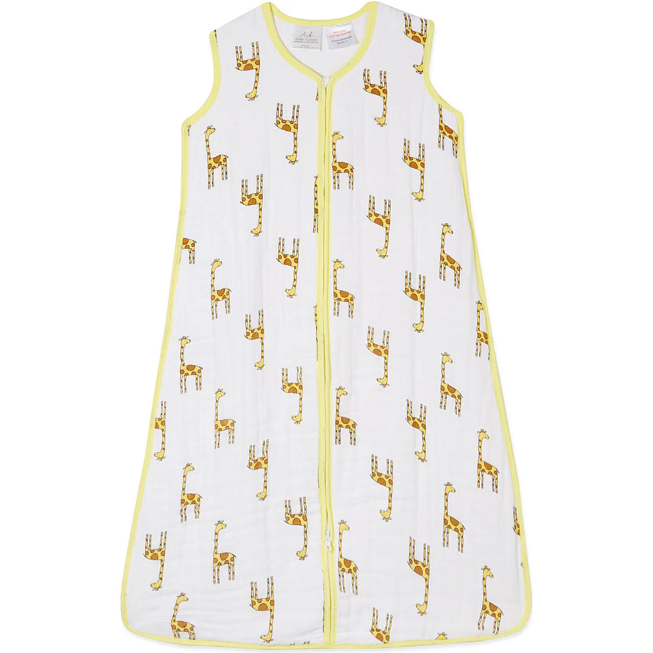 Aden Anais Cozy Sleeping Bag Large - Jungle Jam - Giraffe