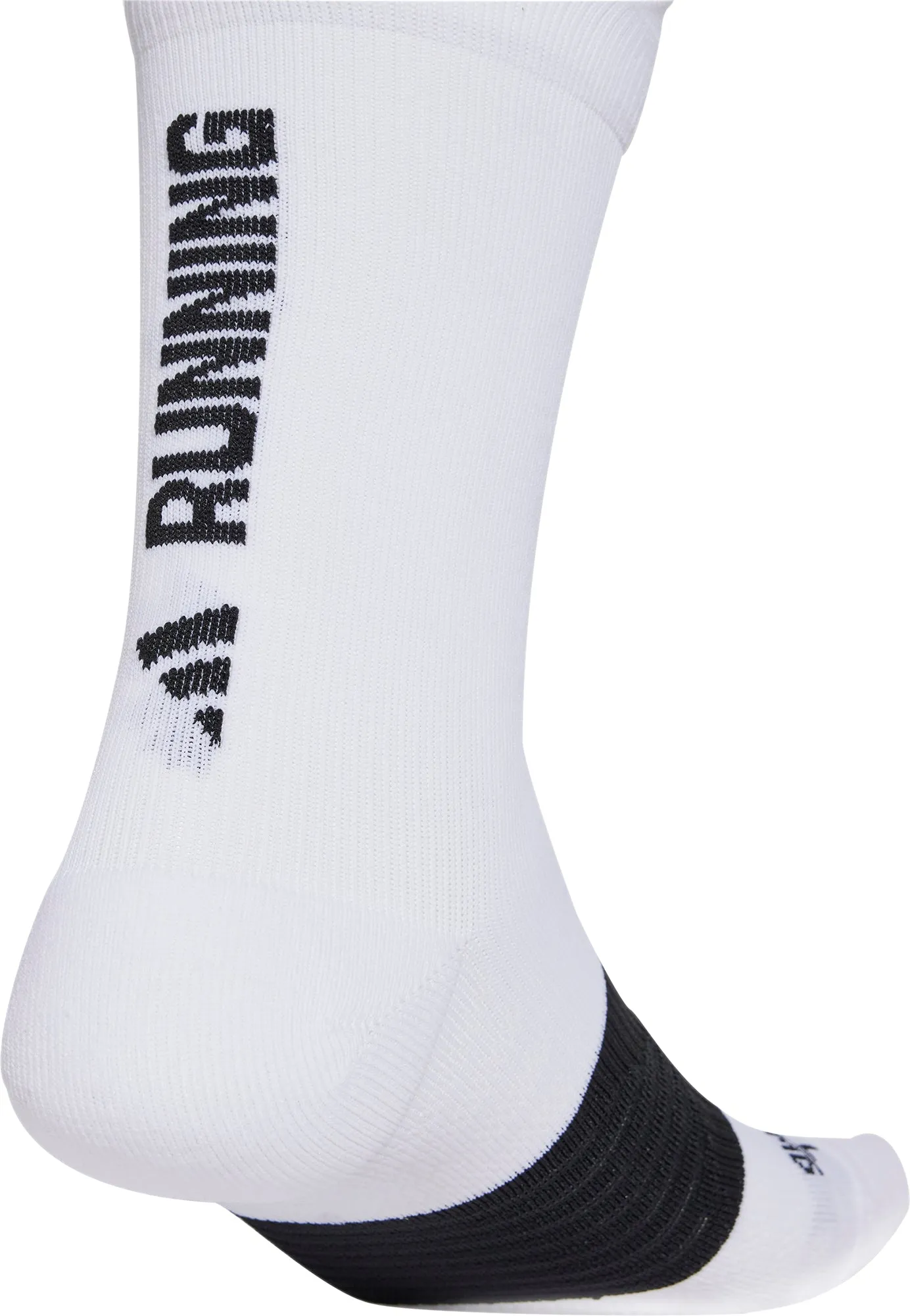 adidas Run X Graphic Running Socks - White