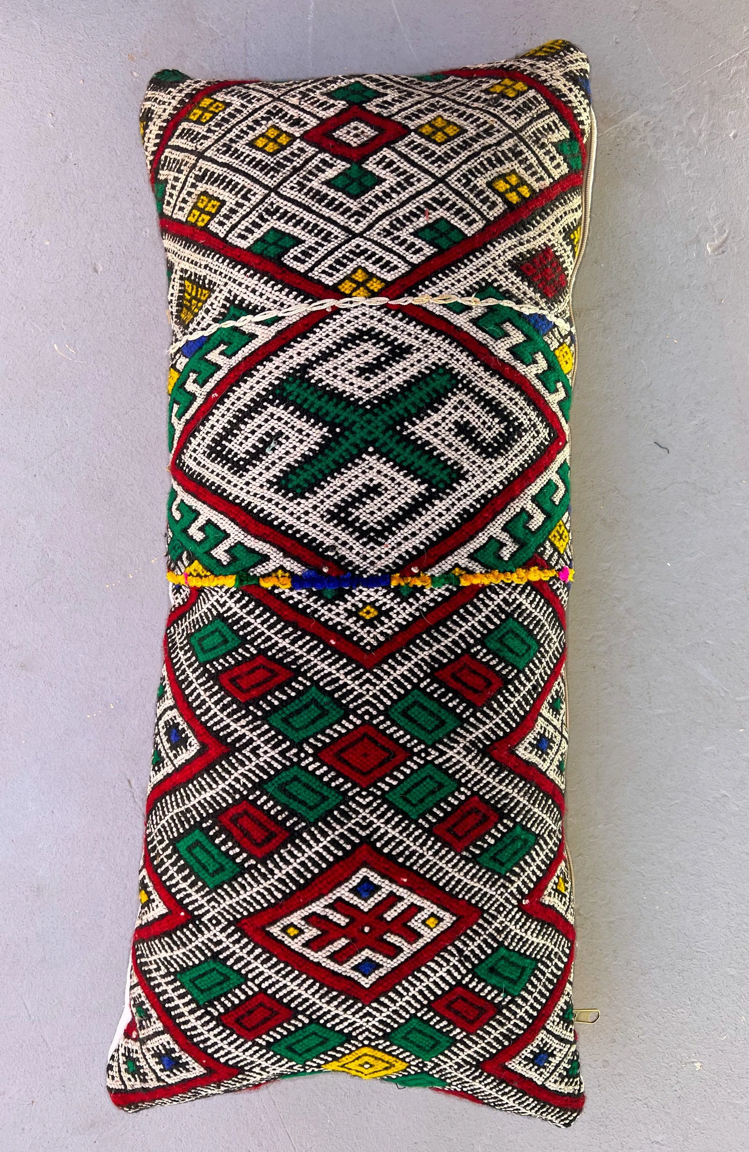 Ain Leuh Lumbar Pillow - Bird