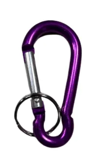 Aluminum Snap Hook Carabiner Clips Keychain
