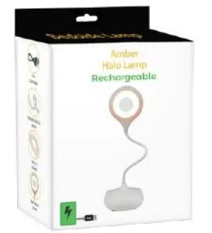 Amber Halo Lamp Rechargeable