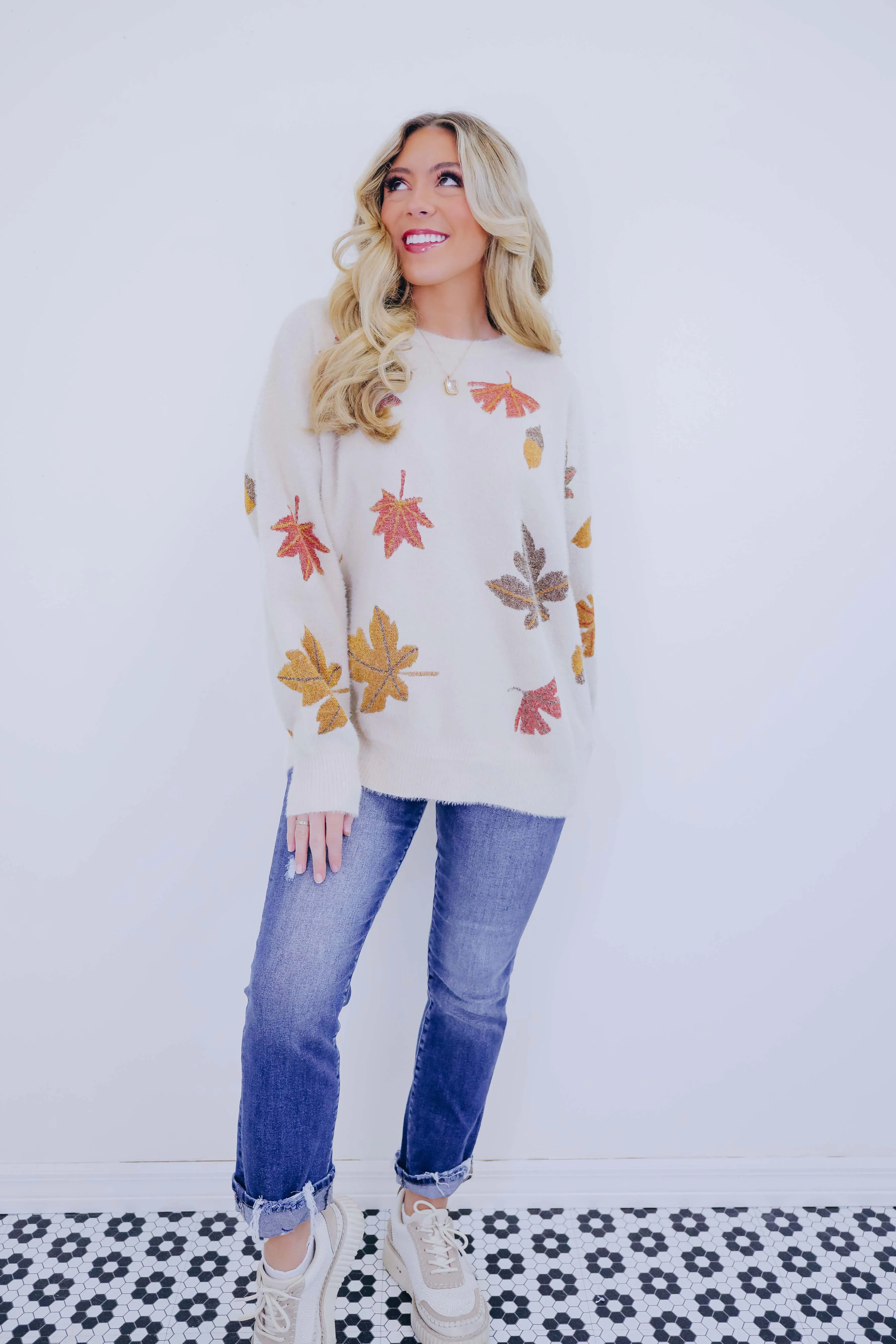***Autumn Breeze Eyelash Knit Sweater SAMPLE