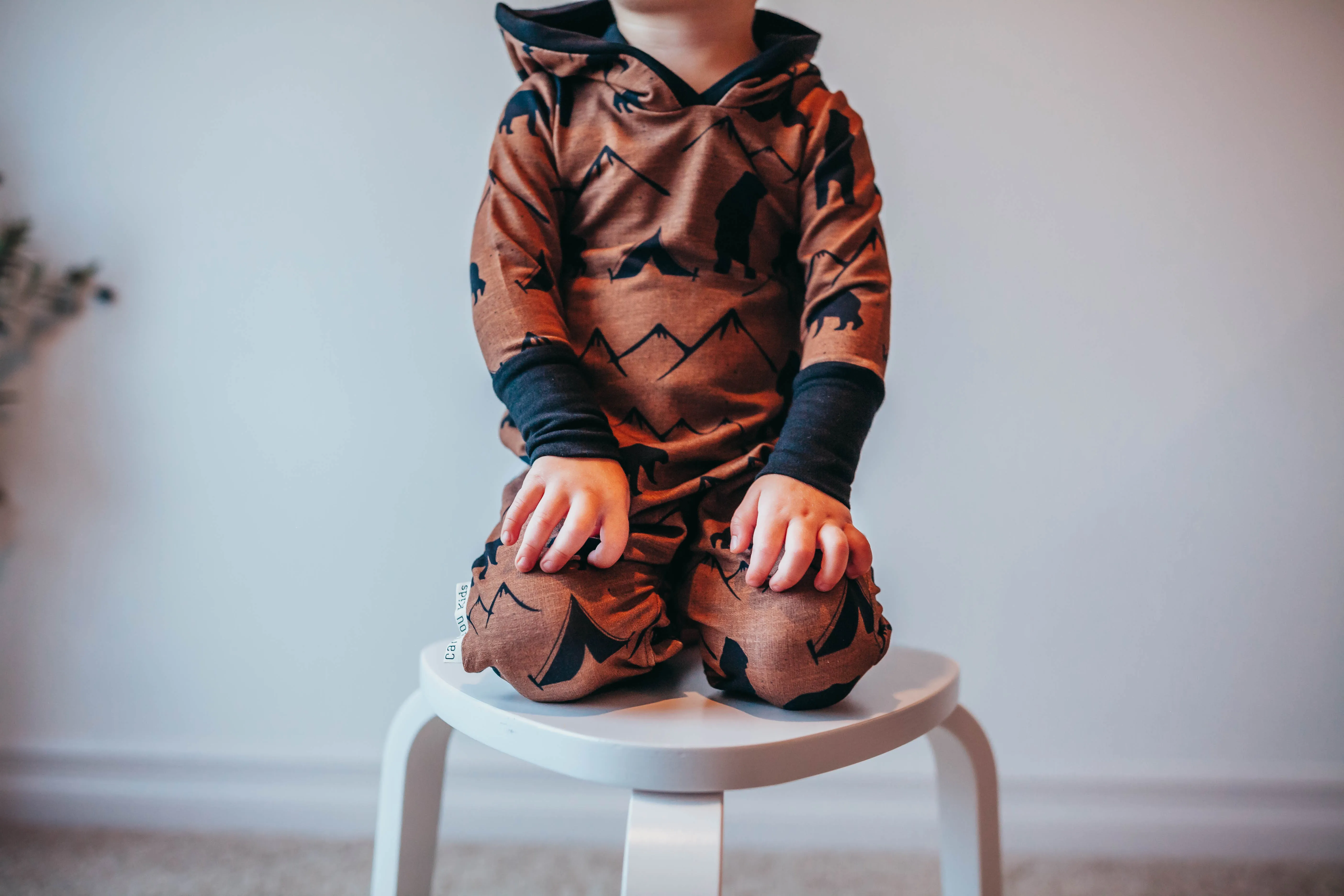 Baby Bear Bamboo Romper