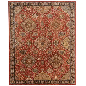 Bahktiar Machine Woven Rug Terra Cotta