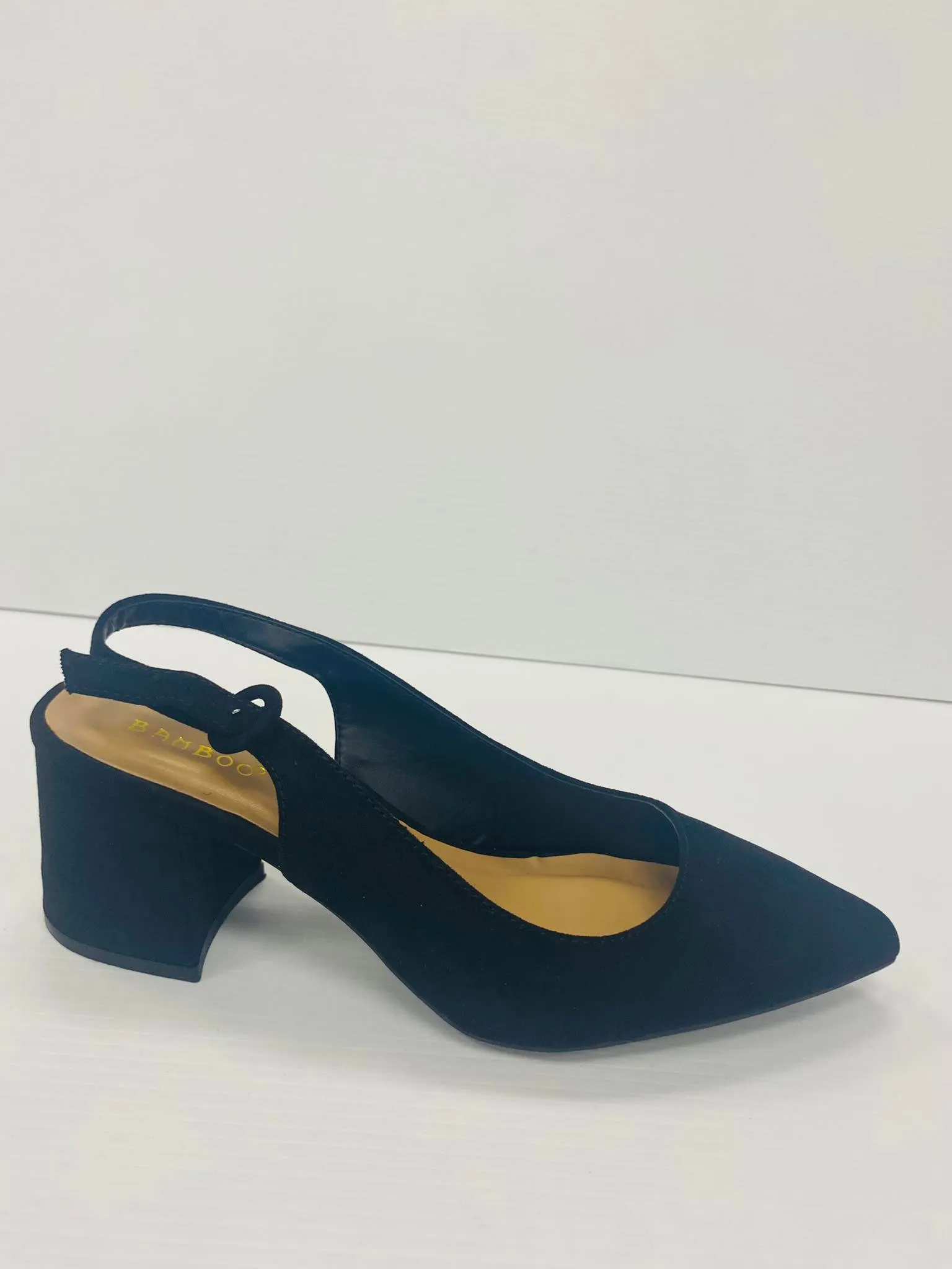 BAMBOO MODE-01 Low Chunky Heels