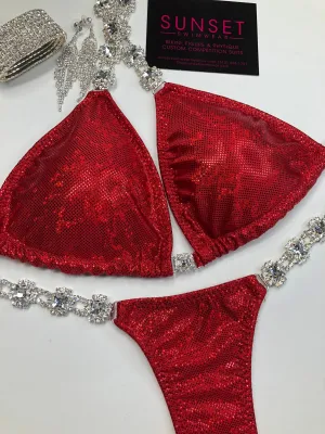 Basic Competition Bikini Red SG