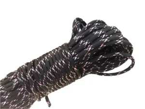 Black with Rose Pink X Paracord