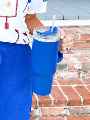 Blue Stainless Cup