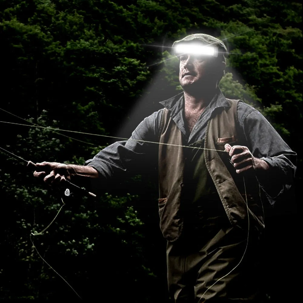 bright band cob led headlamp