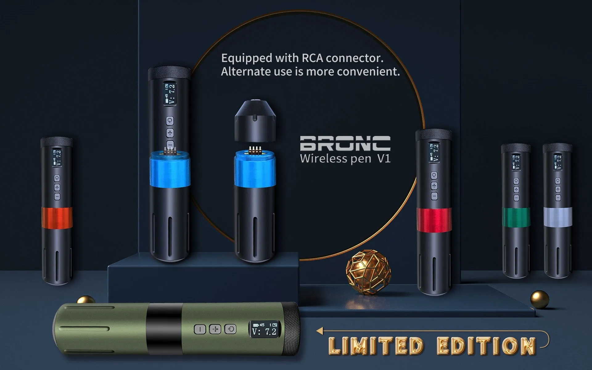 Bronc Tattoo Pen V1