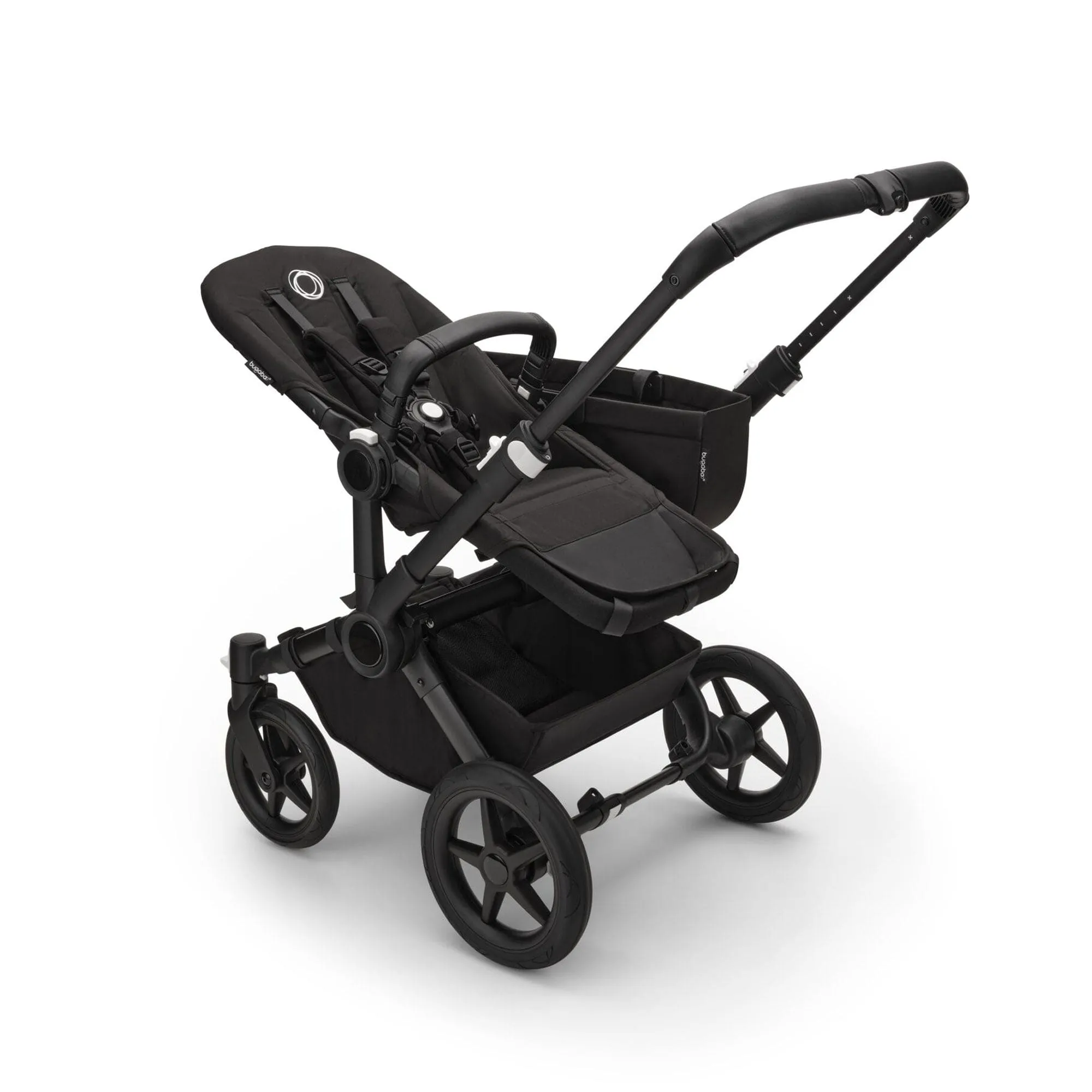 Bugaboo Donkey 5 Mono Cloud T Travel System in Midnight Black