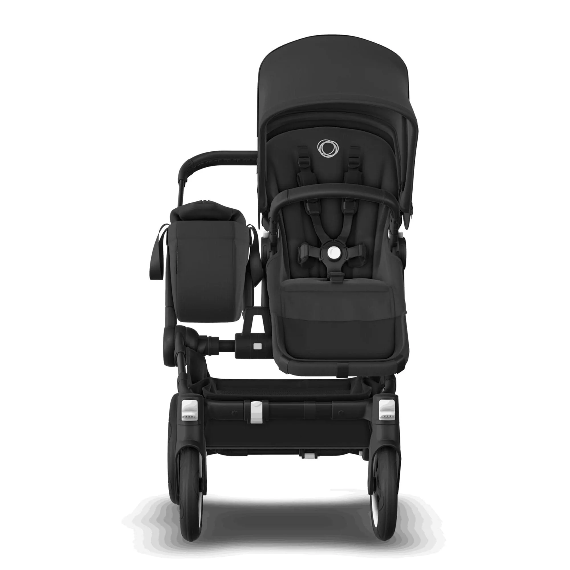 Bugaboo Donkey 5 Mono Cloud T Travel System in Midnight Black