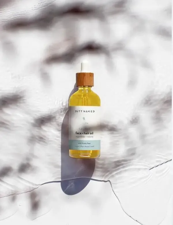 Cactus Face   Hair Oil 30ml by Butt Naked
