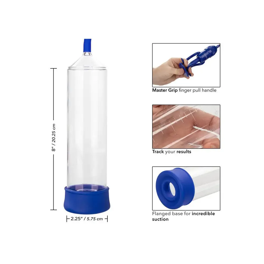 California Exotic Blue Stahard Male Penis Pump