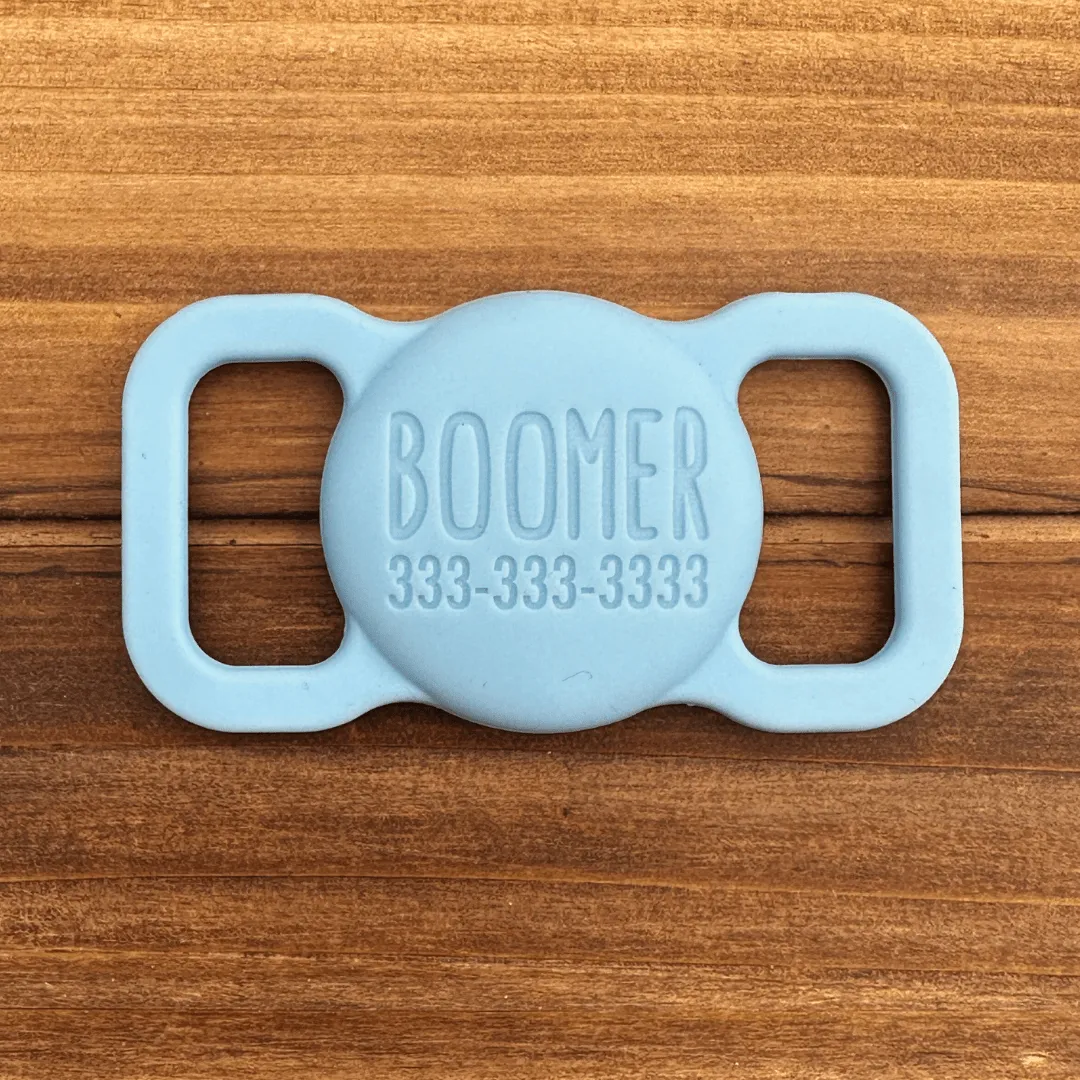 Classic Name AirTag Holder