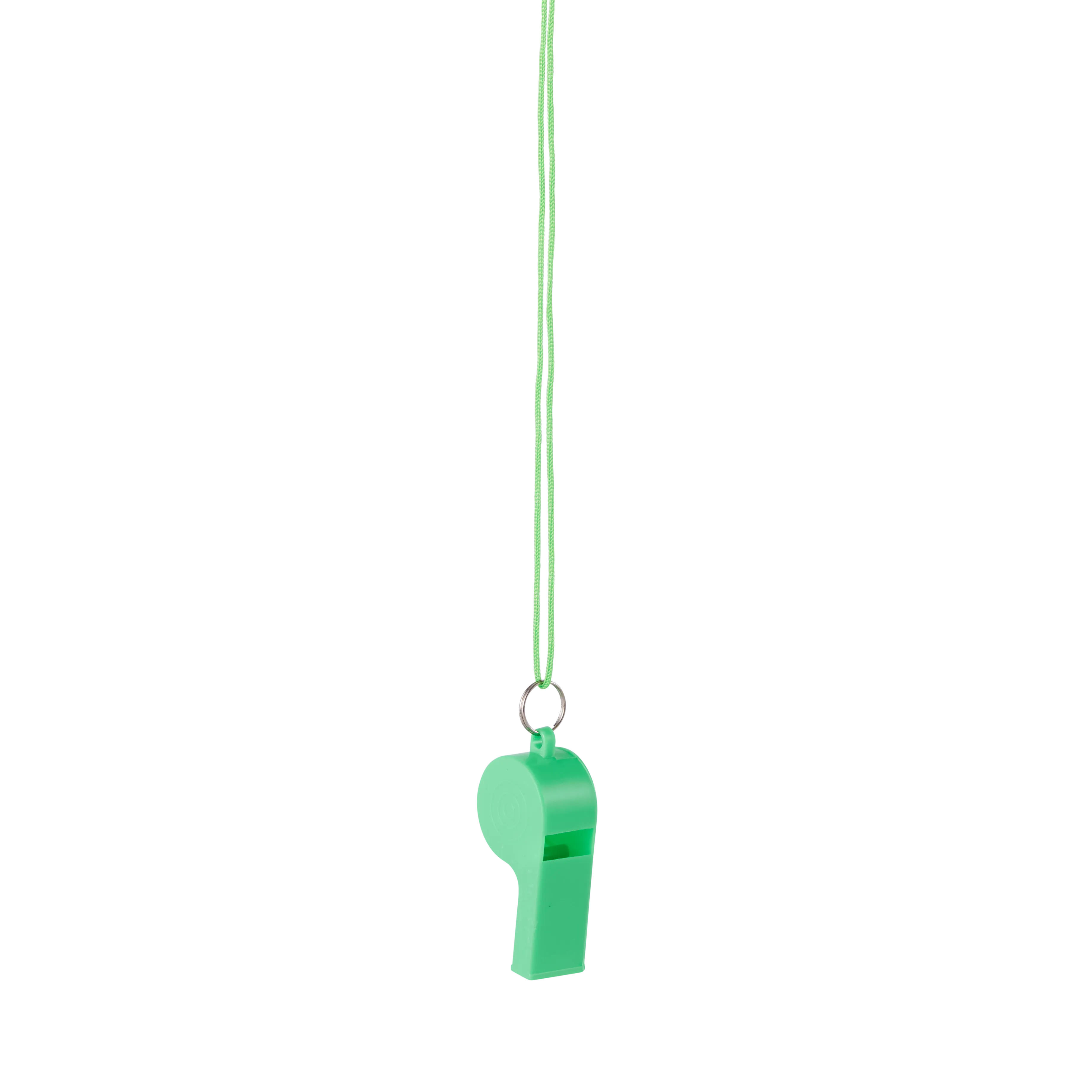 Colourful Sports Whistles with Lanyards