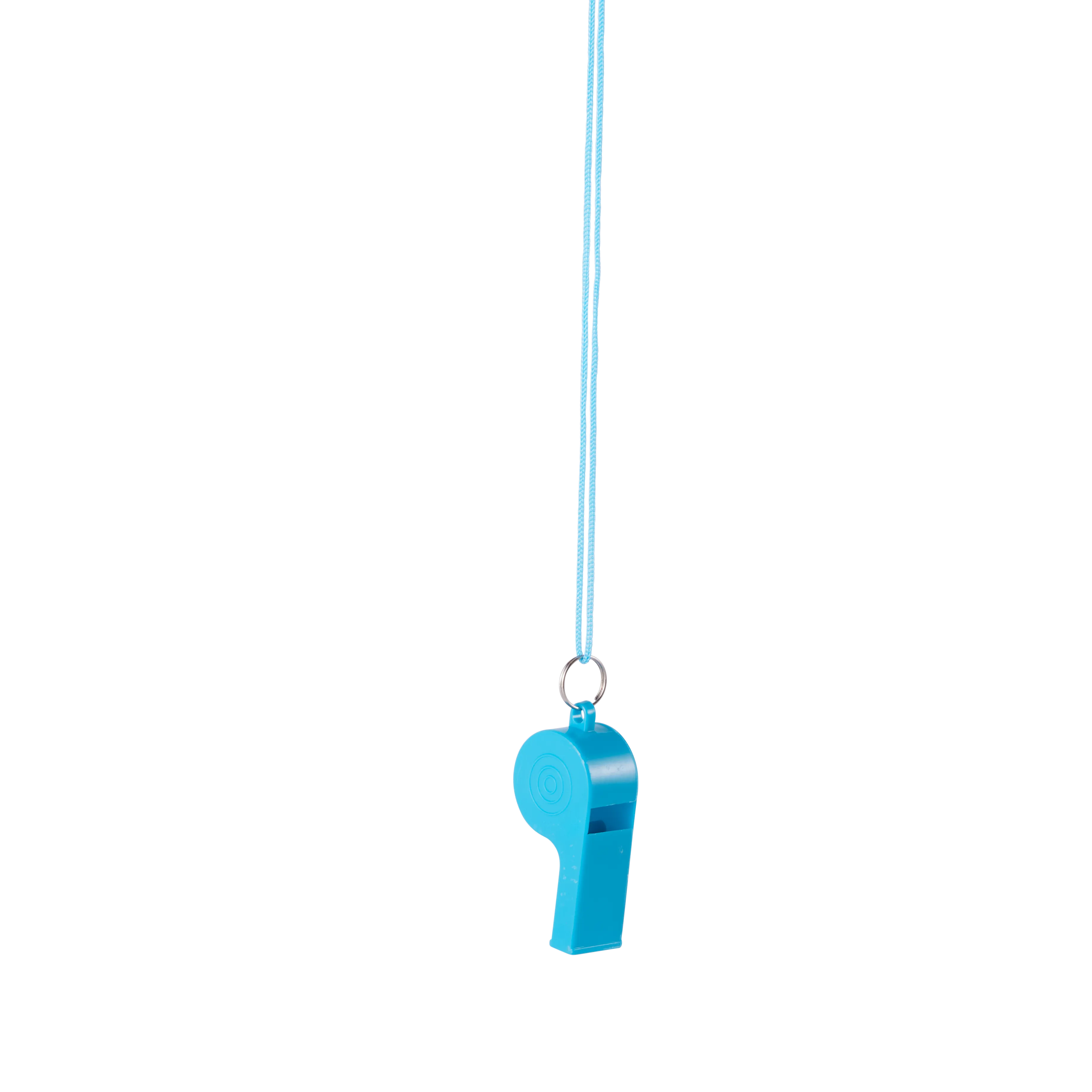 Colourful Sports Whistles with Lanyards