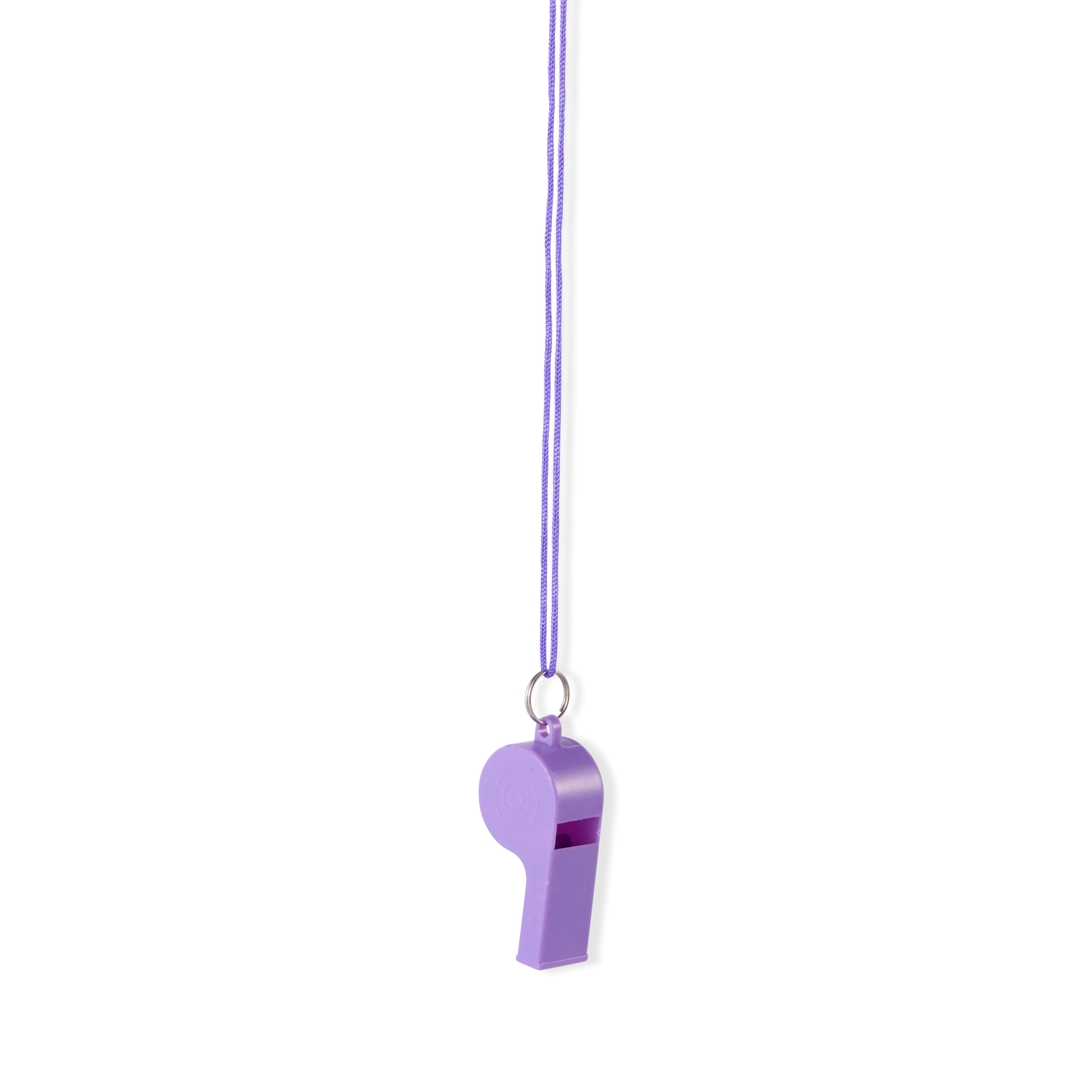 Colourful Sports Whistles with Lanyards
