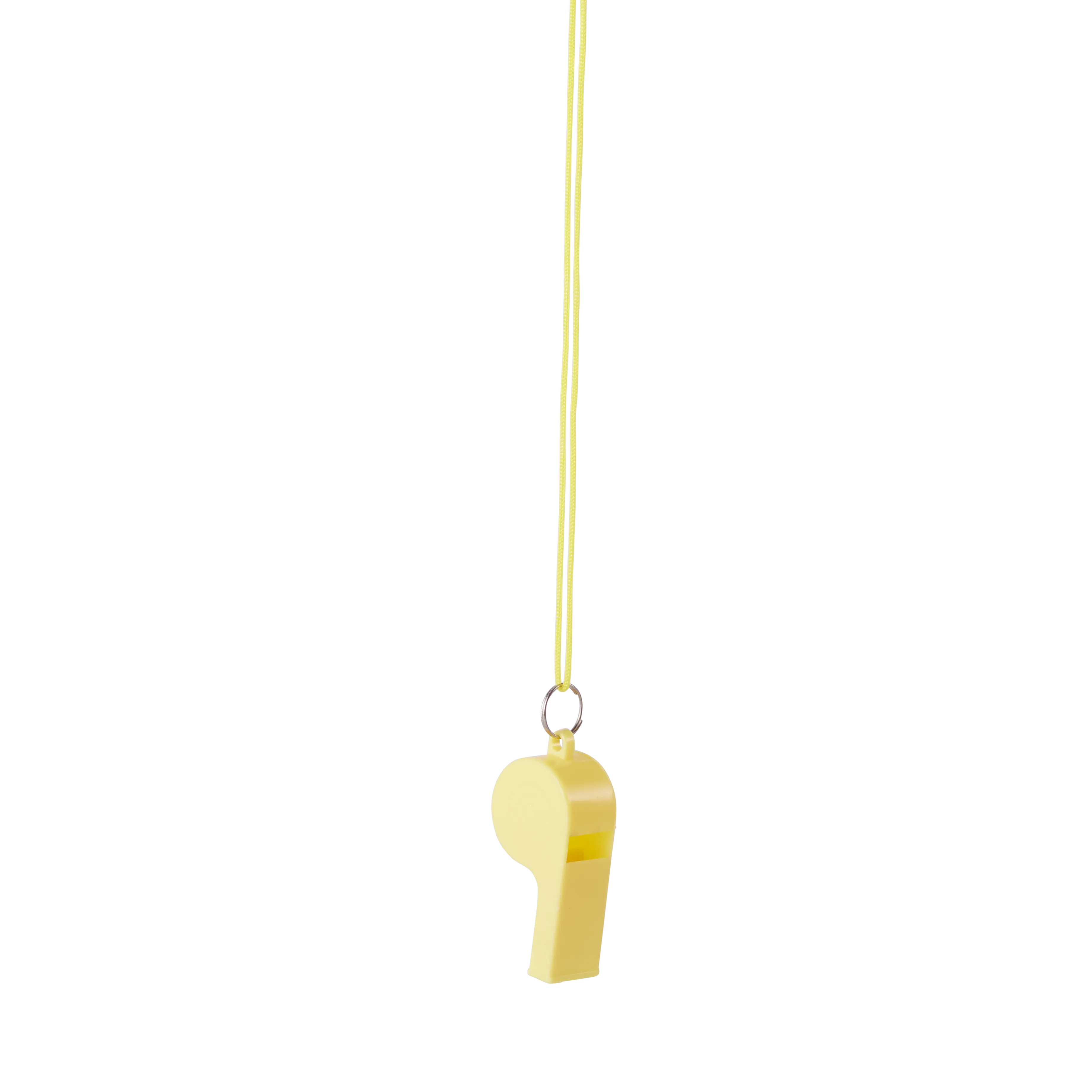 Colourful Sports Whistles with Lanyards