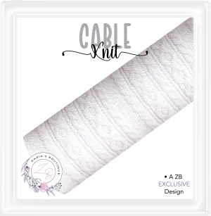 ⋅ Cozy Cable Knits ⋅ Premium Exclusive Vegan Faux Leather