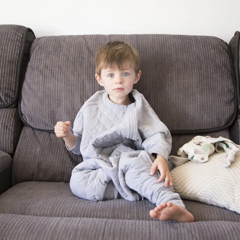 COZY TODDLER SUIT - Cool Grey (Winter | Organic)