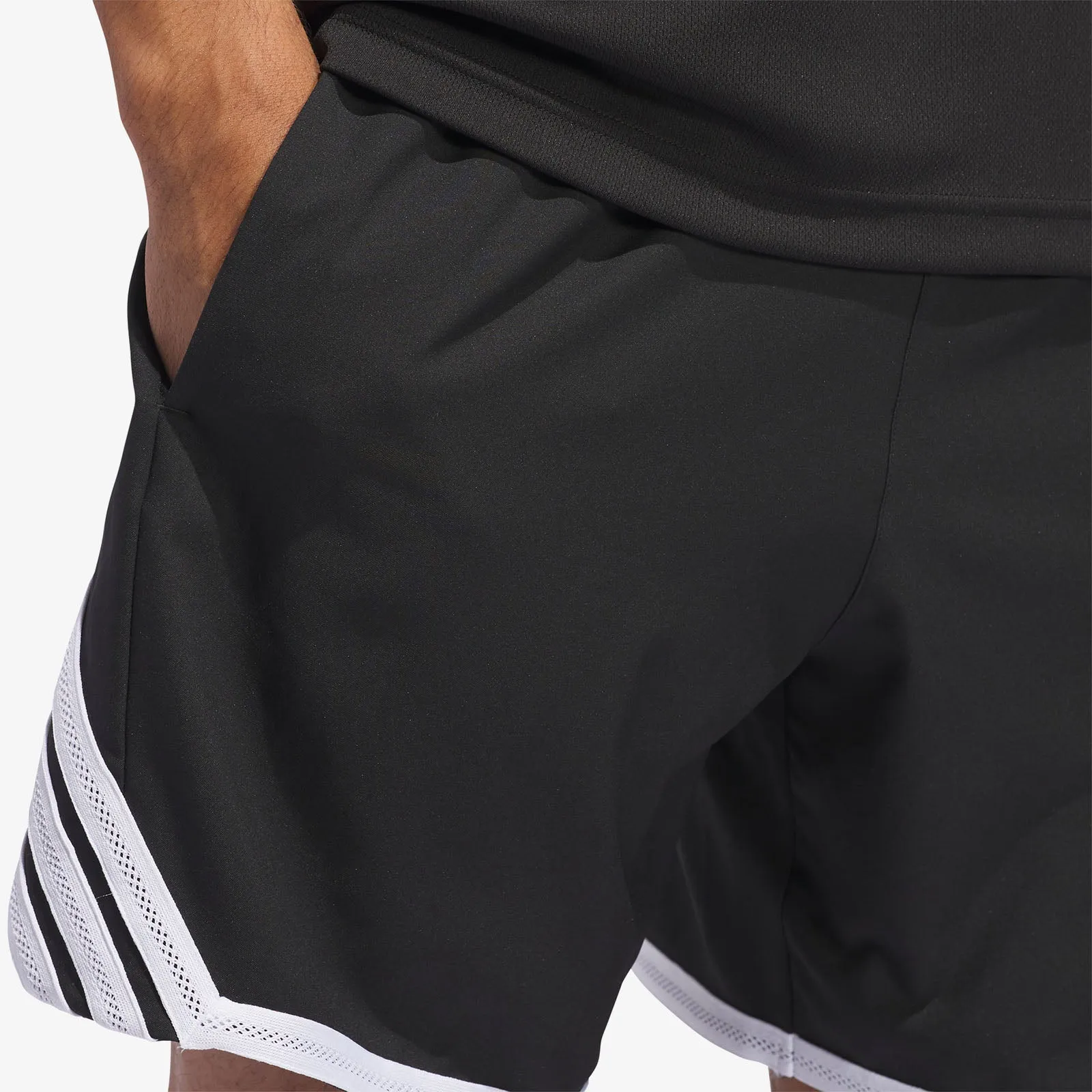Crazy Lite Woven Shorts - Black/White