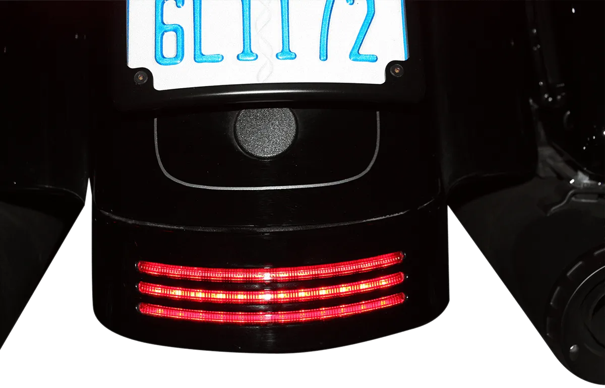Custom Dynamics PB-TRI-4-RED Probeam Rear LED Tribars - Red