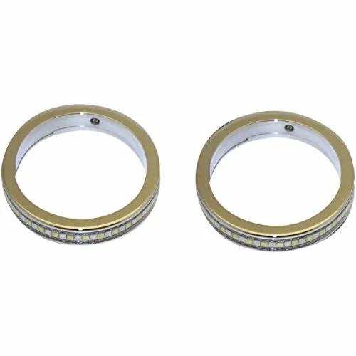 Custom Dynamics WA39AWCS Turn Signals with Daytime Running Lights - 39mm - Chrome