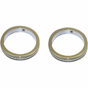 Custom Dynamics WA39AWCS Turn Signals with Daytime Running Lights - 39mm - Chrome