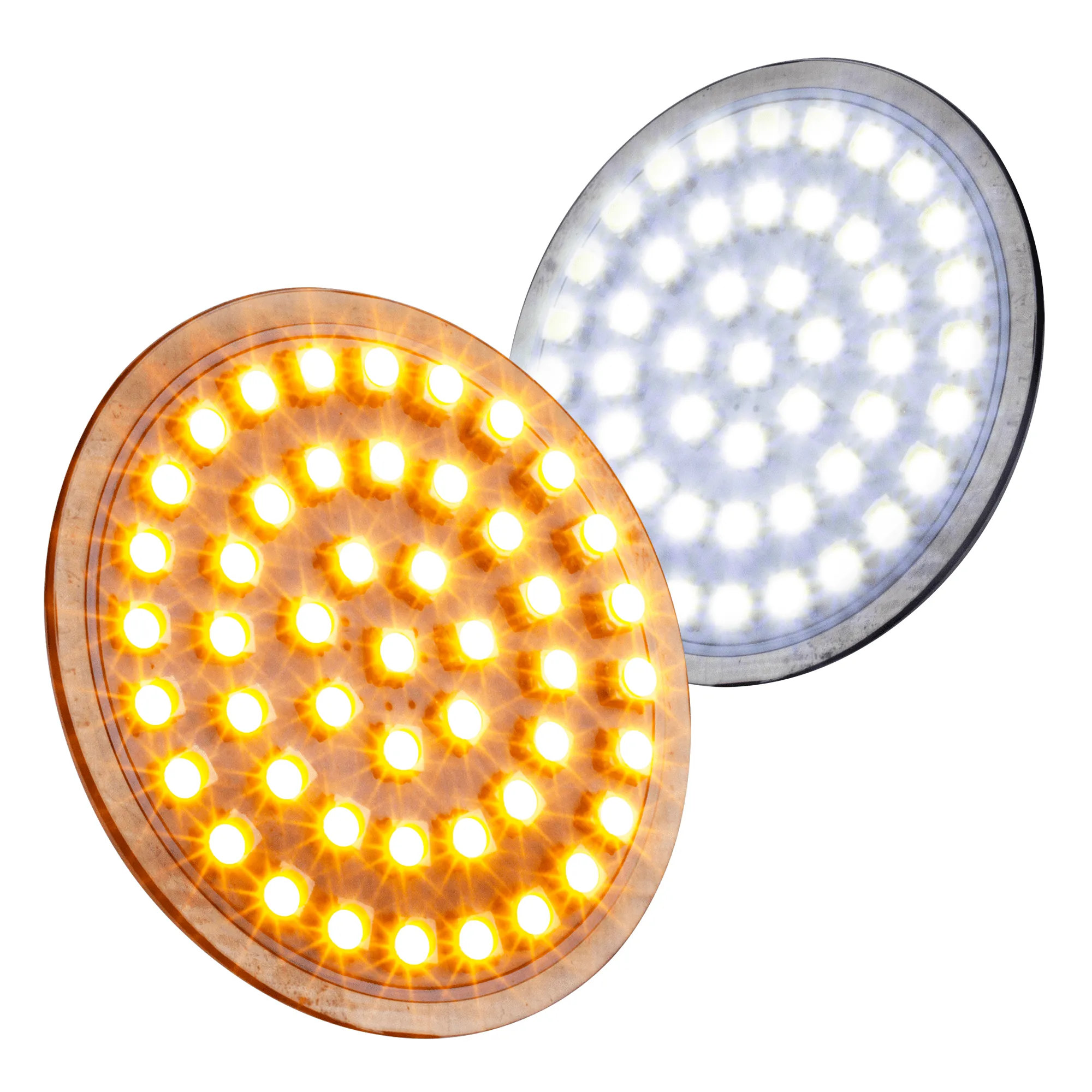 Eagle Lights 2" Generation II Front and Rear LED Turn Signals Kit for Harley Davidson Motorcycles- Front 1157 / Rear 1156 / Rear LEDs Red