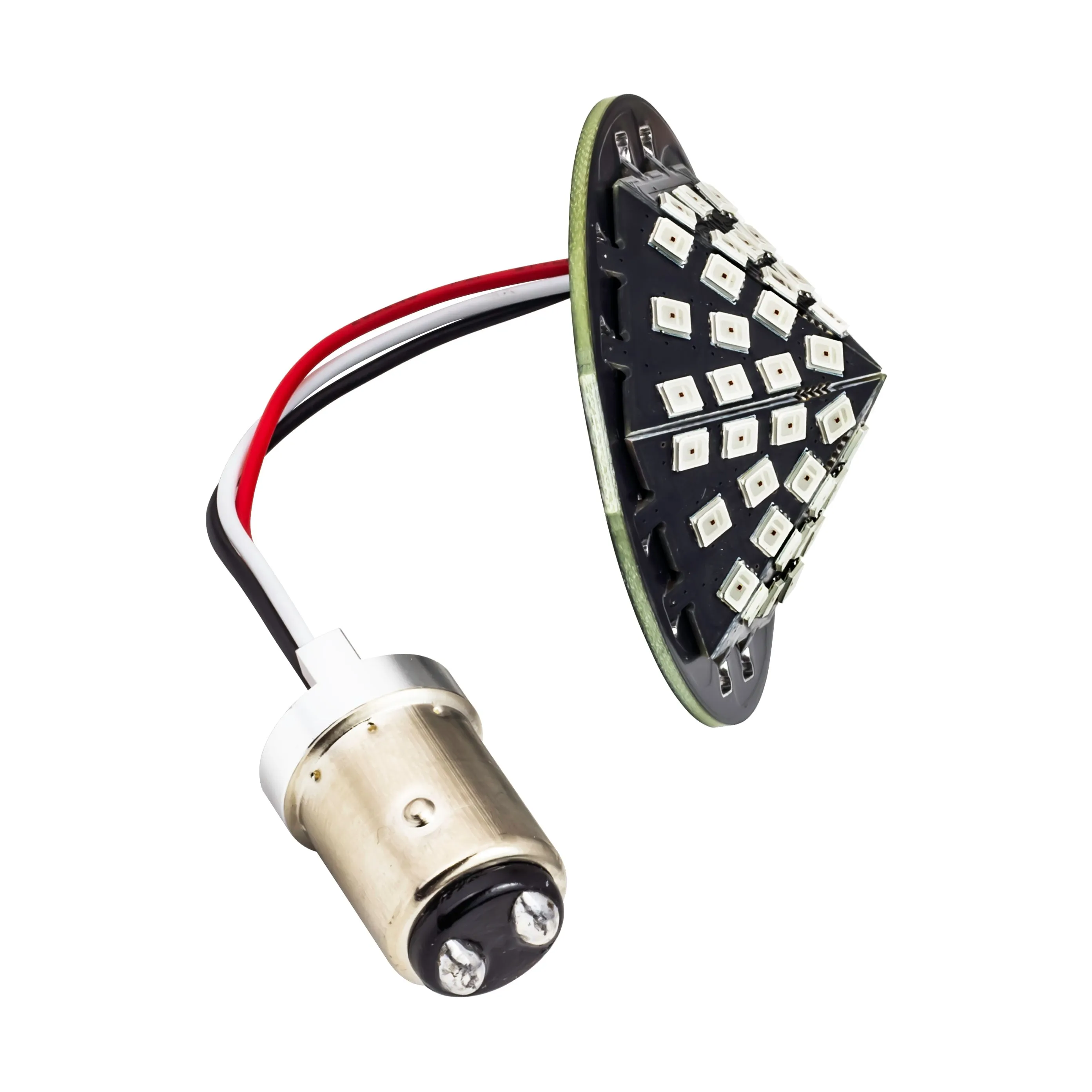 Eagle Lights Midnight Edition Generation III Front and Rear LED Turn Signal Kit for Harley Davidson Motorcycles- 1157 Front / 1157 Rear