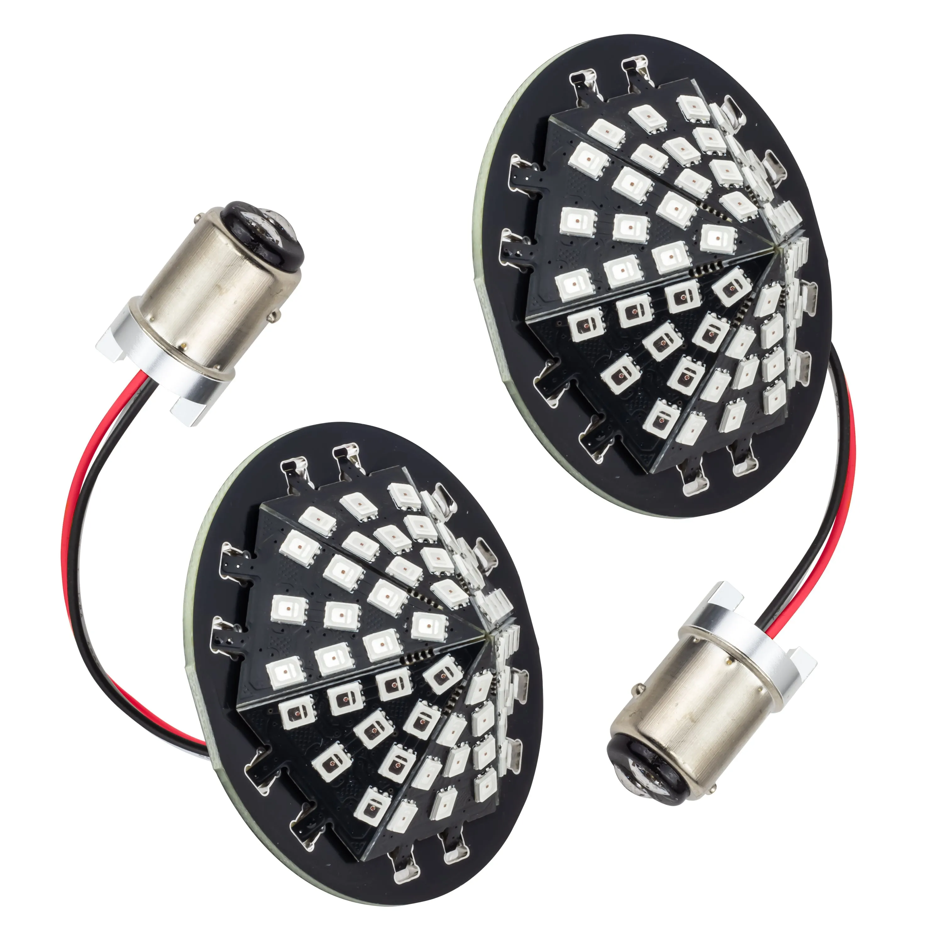 Eagle Lights Midnight Edition Generation III Rear LED Turn Signals, Running Lights and Brake Lights for Harley Davidson Motorcycles