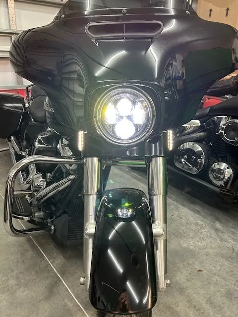 Eagle Lights SWITCHBLADE Low Profile Fork LED Turn Signal and Running Lights for 2006 - 2023 Harley Davidson Models