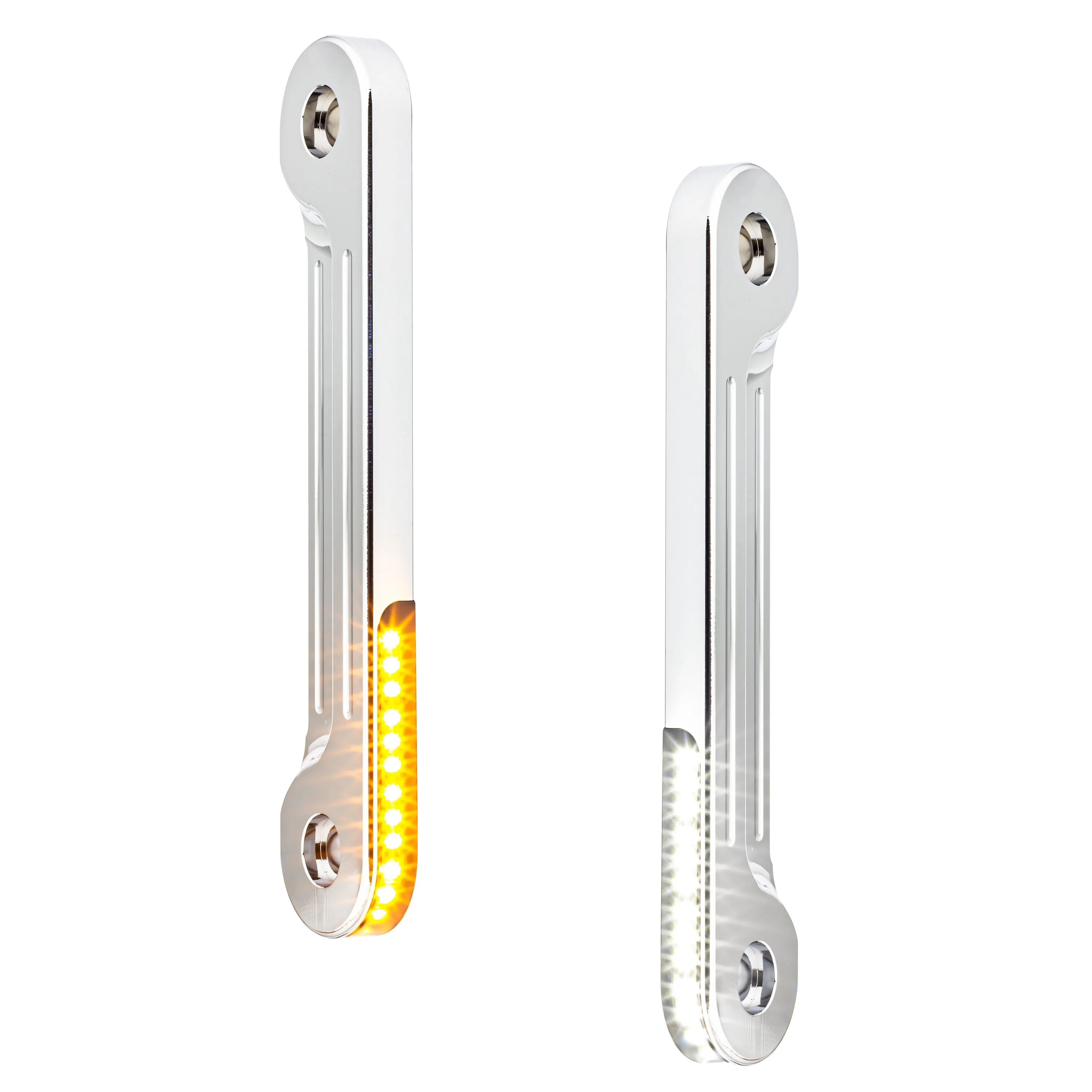Eagle Lights SWITCHBLADE Low Profile Fork LED Turn Signal and Running Lights for 2006 - 2023 Harley Davidson Models