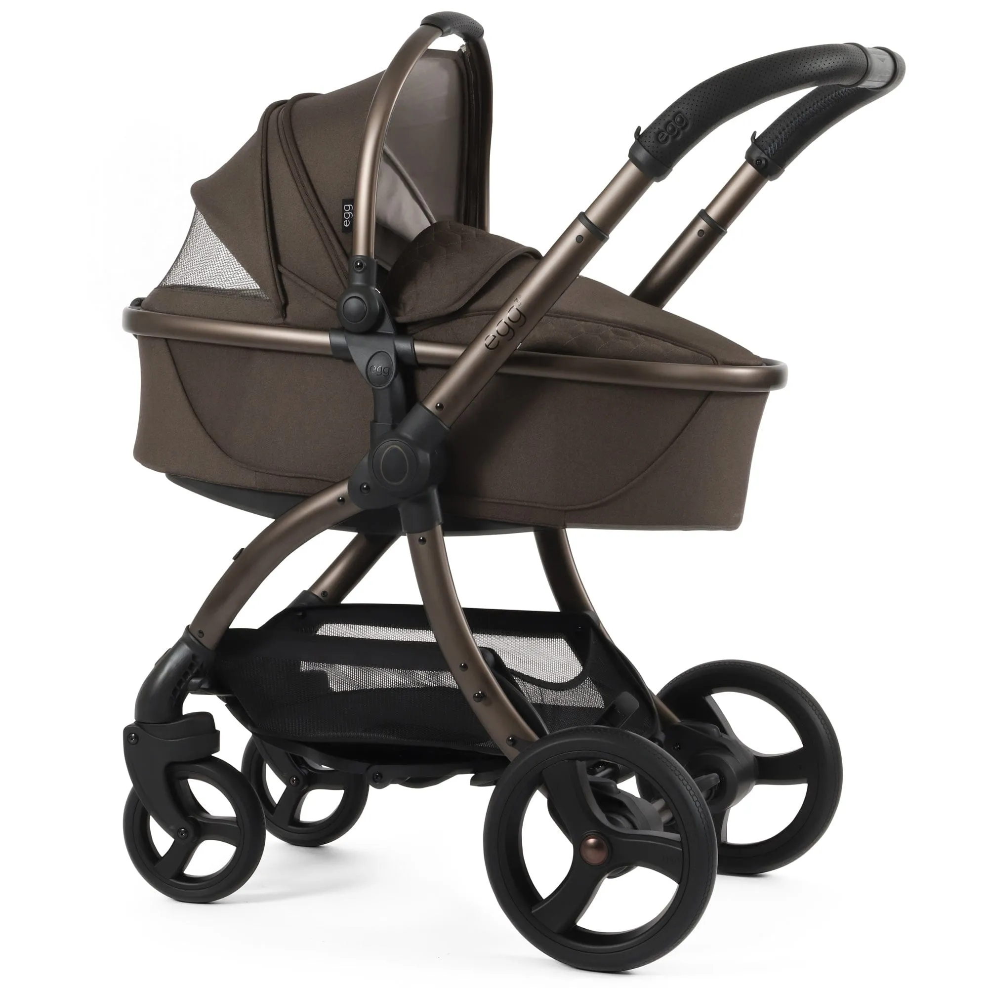 egg3 Pram Bundle - Chocolate Velvet