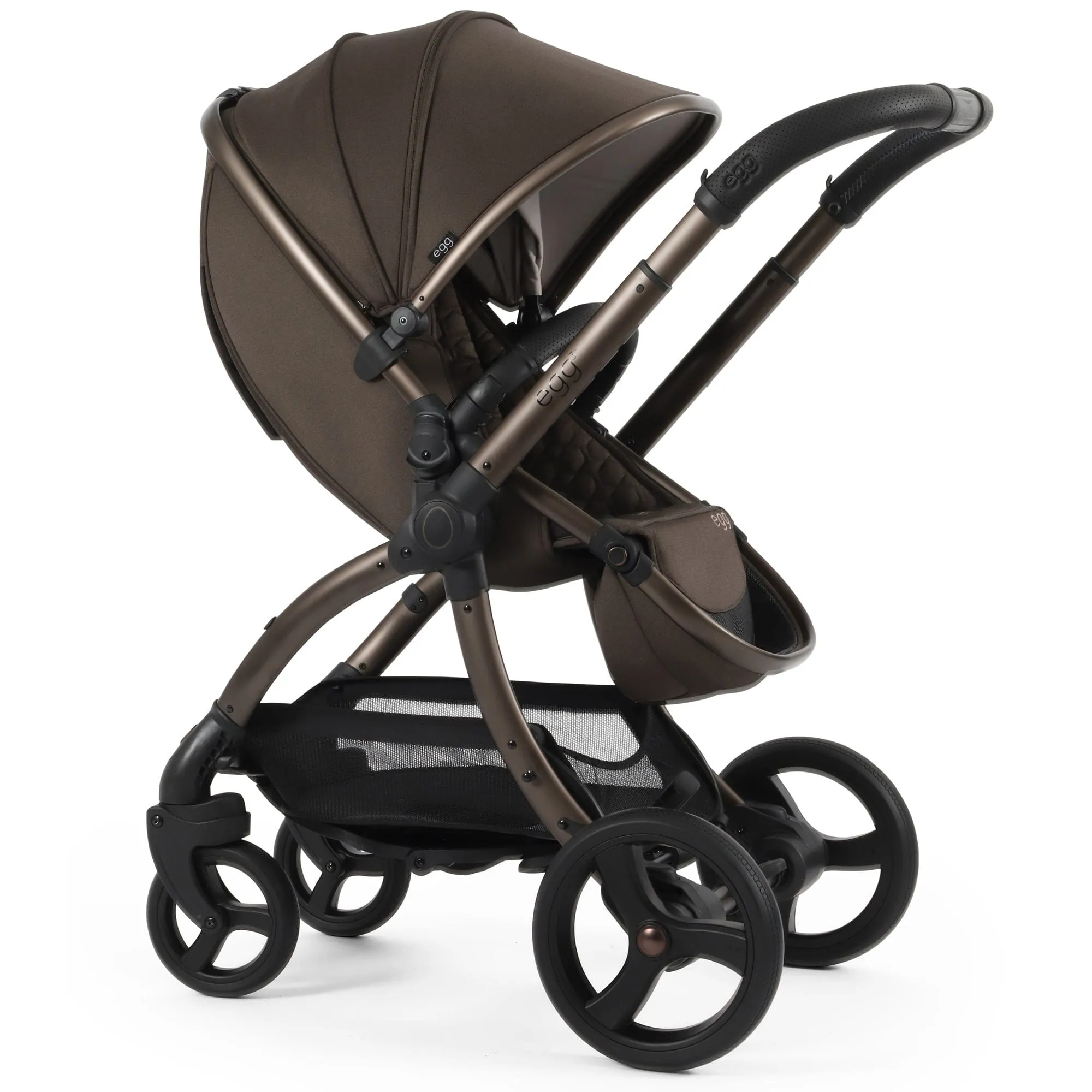 egg3 Pram Bundle - Chocolate Velvet