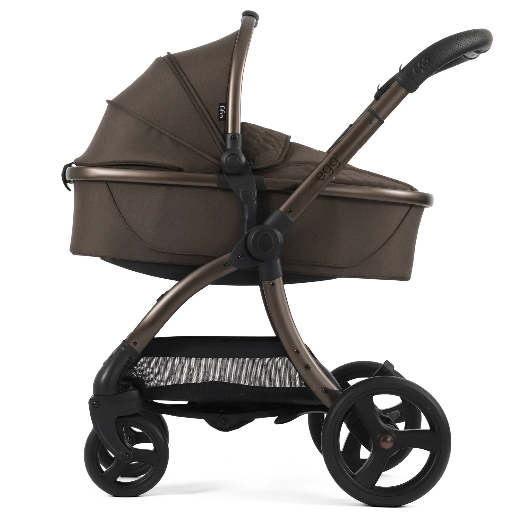 egg3 Pram Bundle - Chocolate Velvet