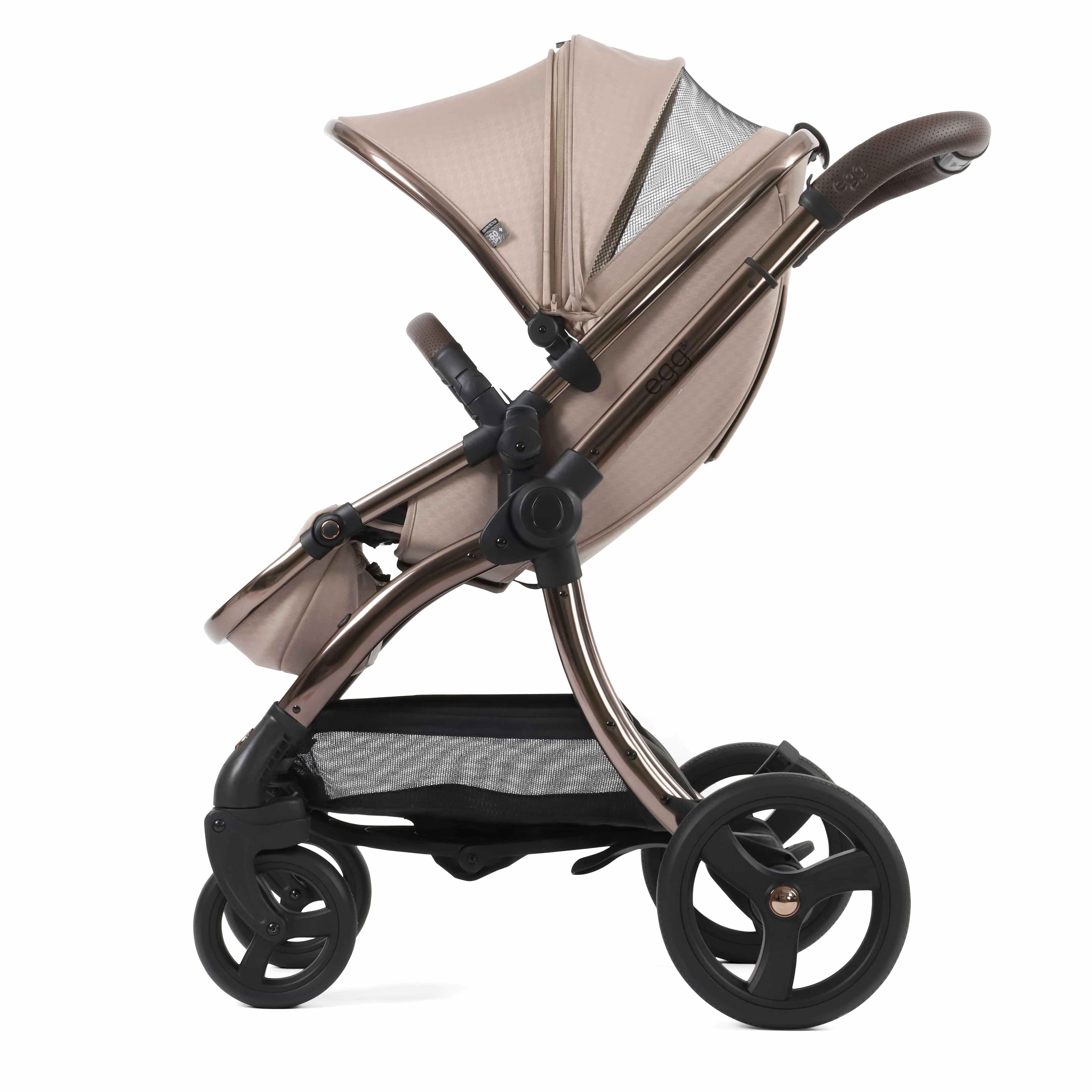 egg3 Pram Bundle Houndstooth Almond Special Edition