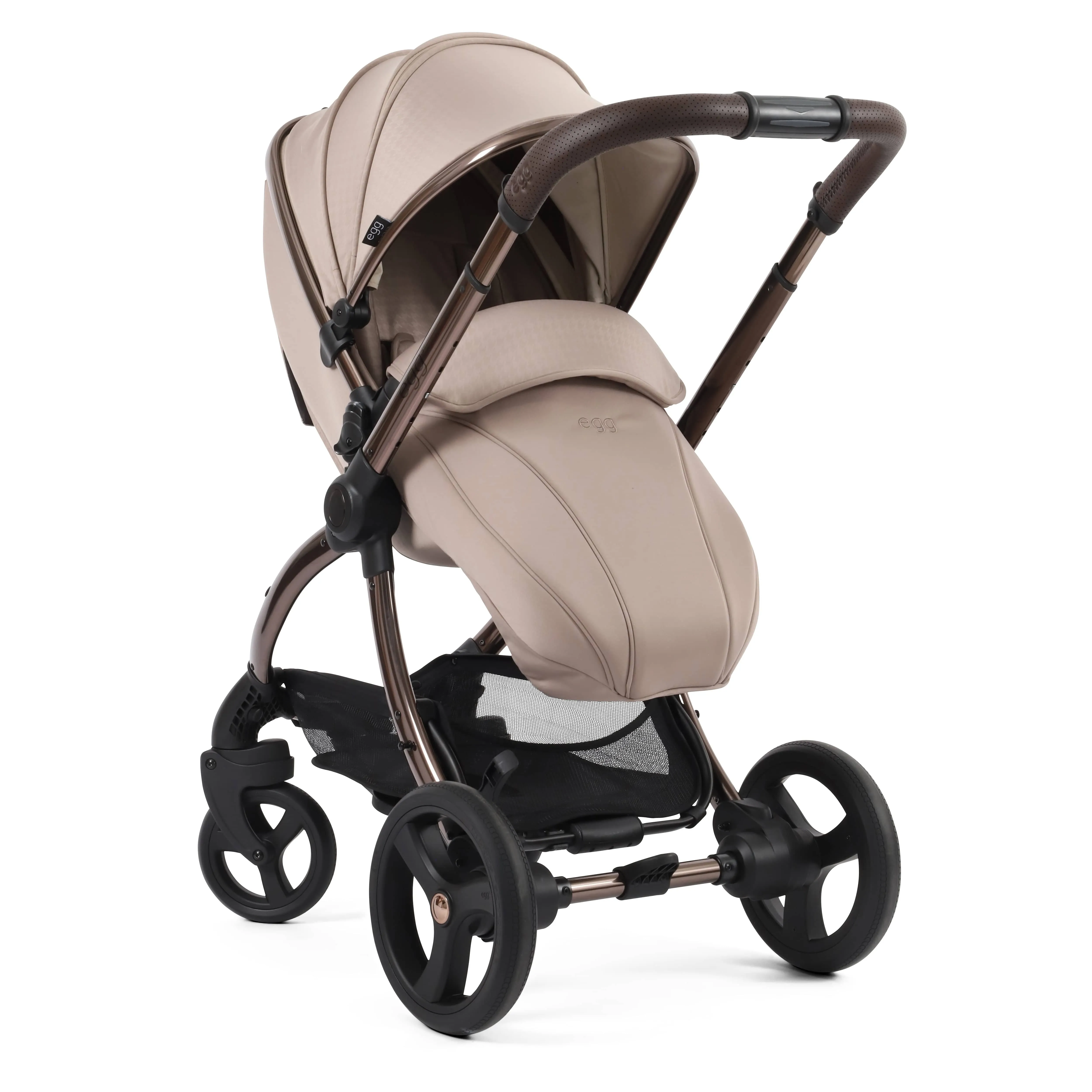 egg3 Pram Bundle Houndstooth Almond Special Edition