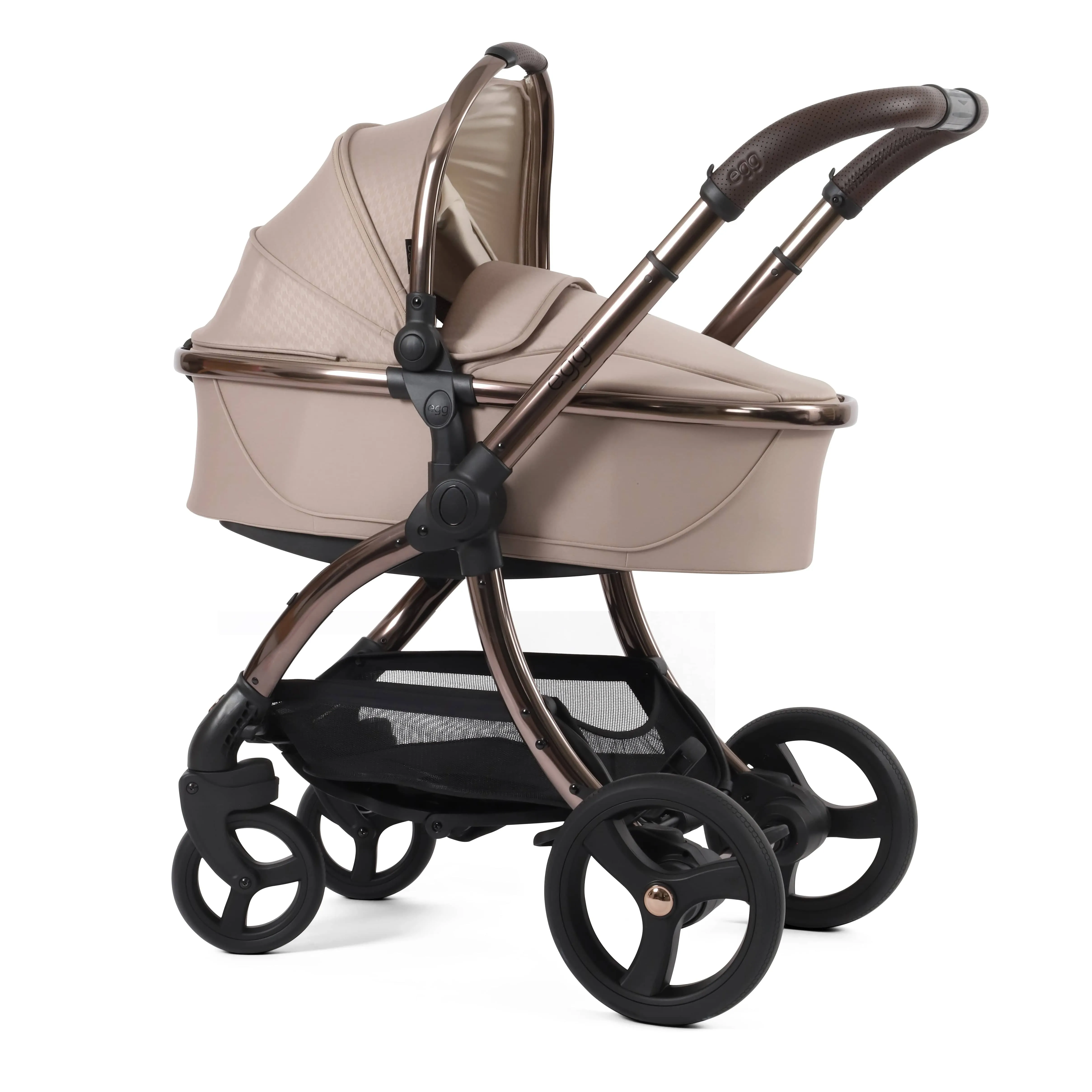 egg3 Pram Bundle Houndstooth Almond Special Edition