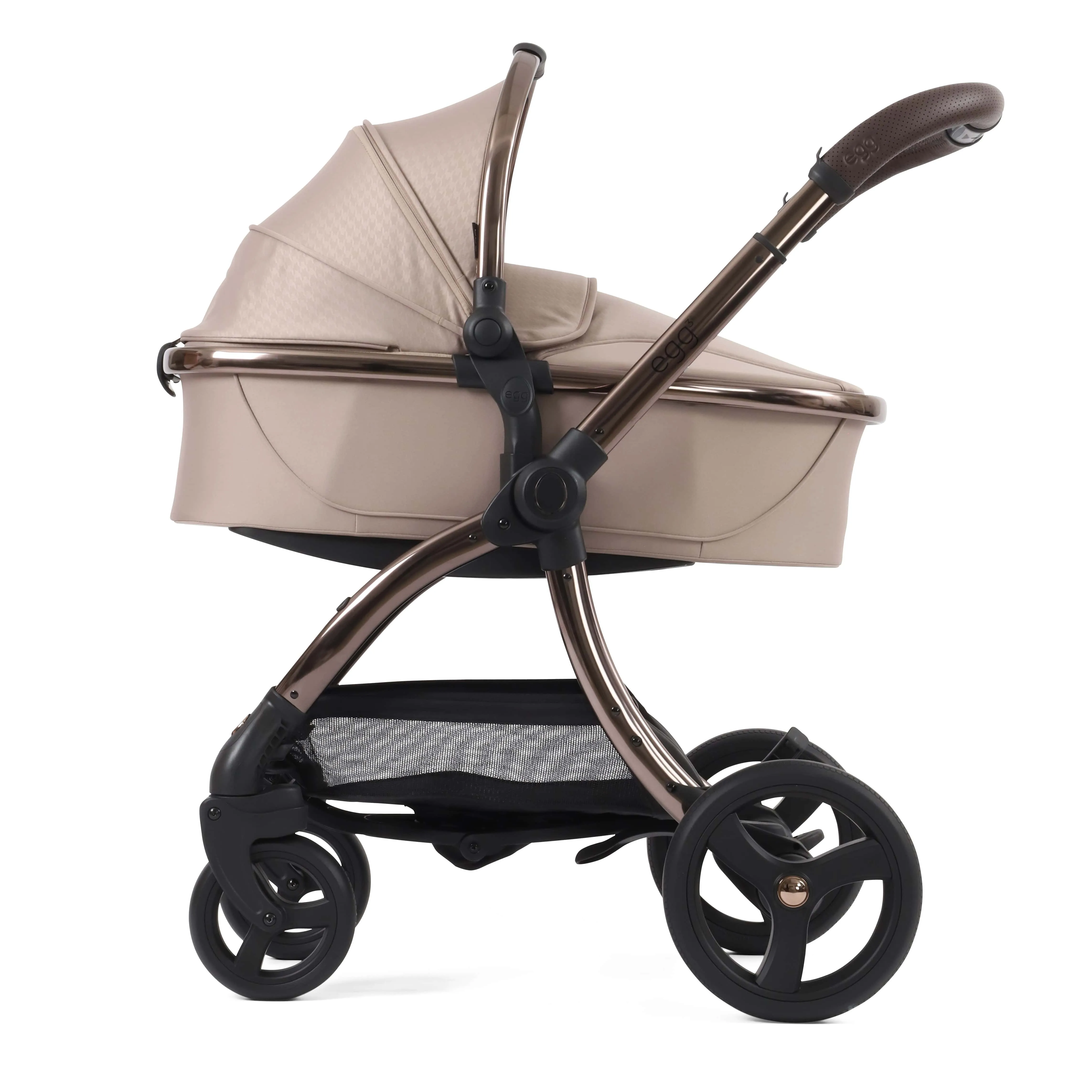 egg3 Pram Bundle Houndstooth Almond Special Edition