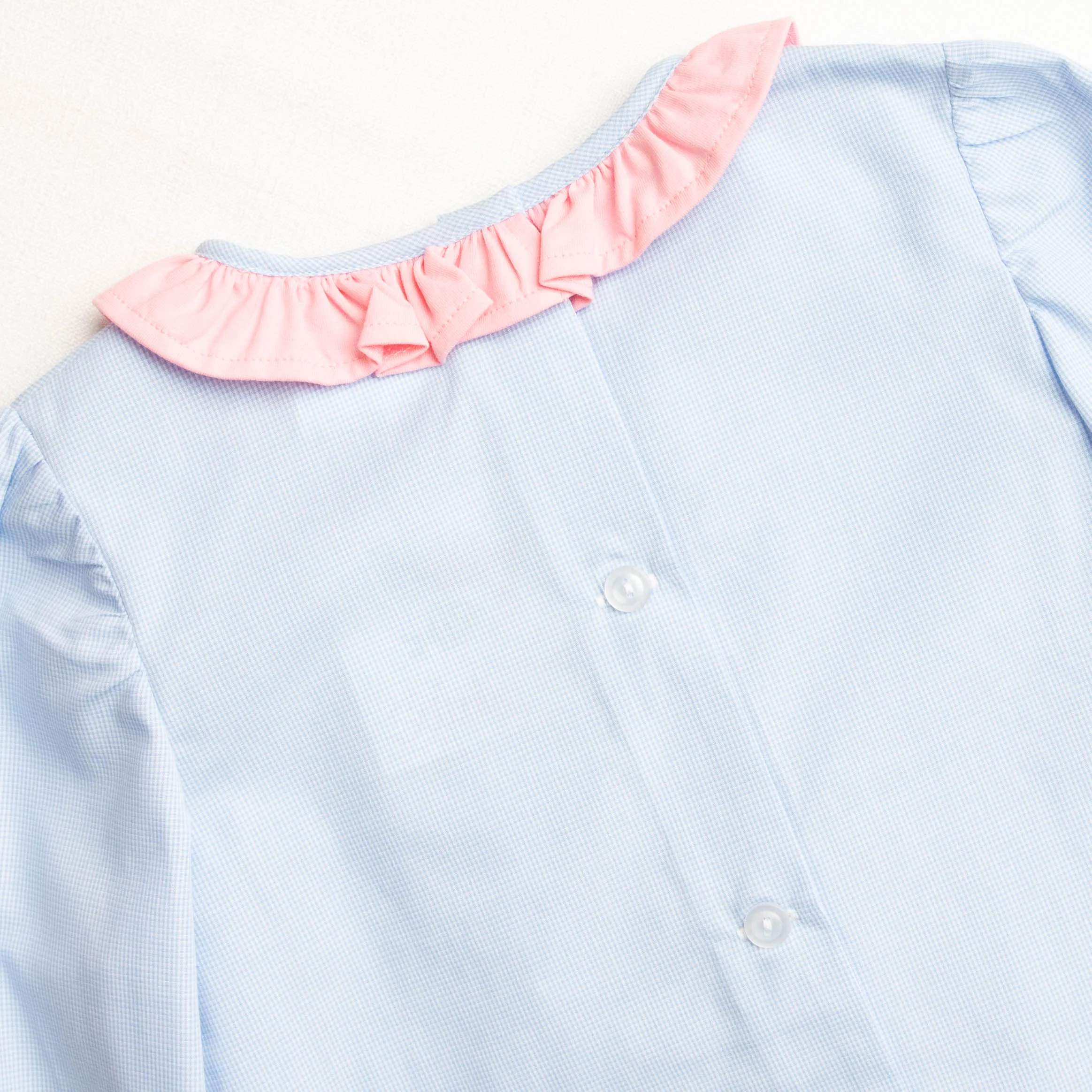 Eloise Gingham Pant Set, Pink