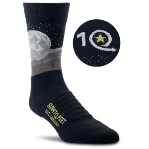 Farm to Feet Apollo Trail Light Targeted Cushion 3/4 Crew Socks