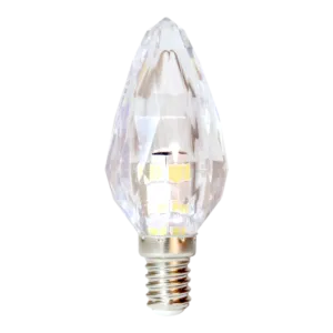 FLASH CRYSTAL CANDLE 3,5W E14 2700K XLED-CA-CRWW
