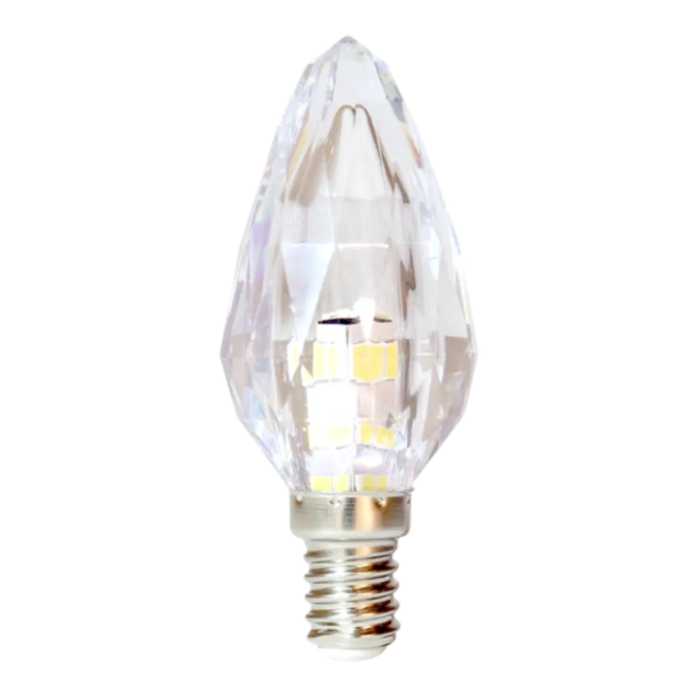 FLASH CRYSTAL CANDLE 3,5W E14 2700K XLED-CA-CRWW